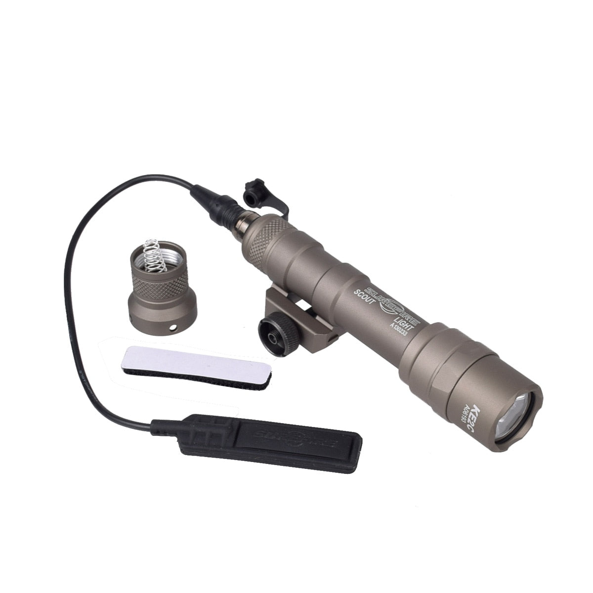 Sotac M600 M600B Tactical LED Weapon Light With 20mm Picatinny Rail Mount.