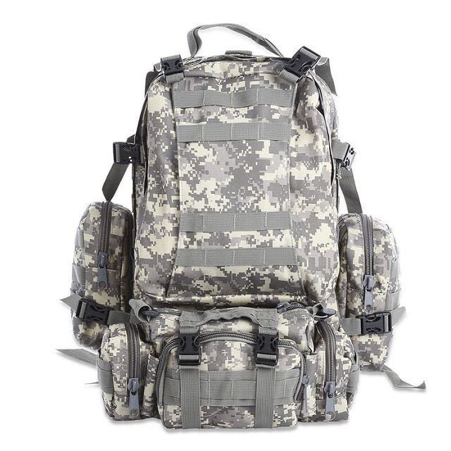 50L Tactical MOLLE Backpack