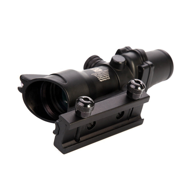 TA31 4x32 ACOG Style Riflescope with Chevron Reticle