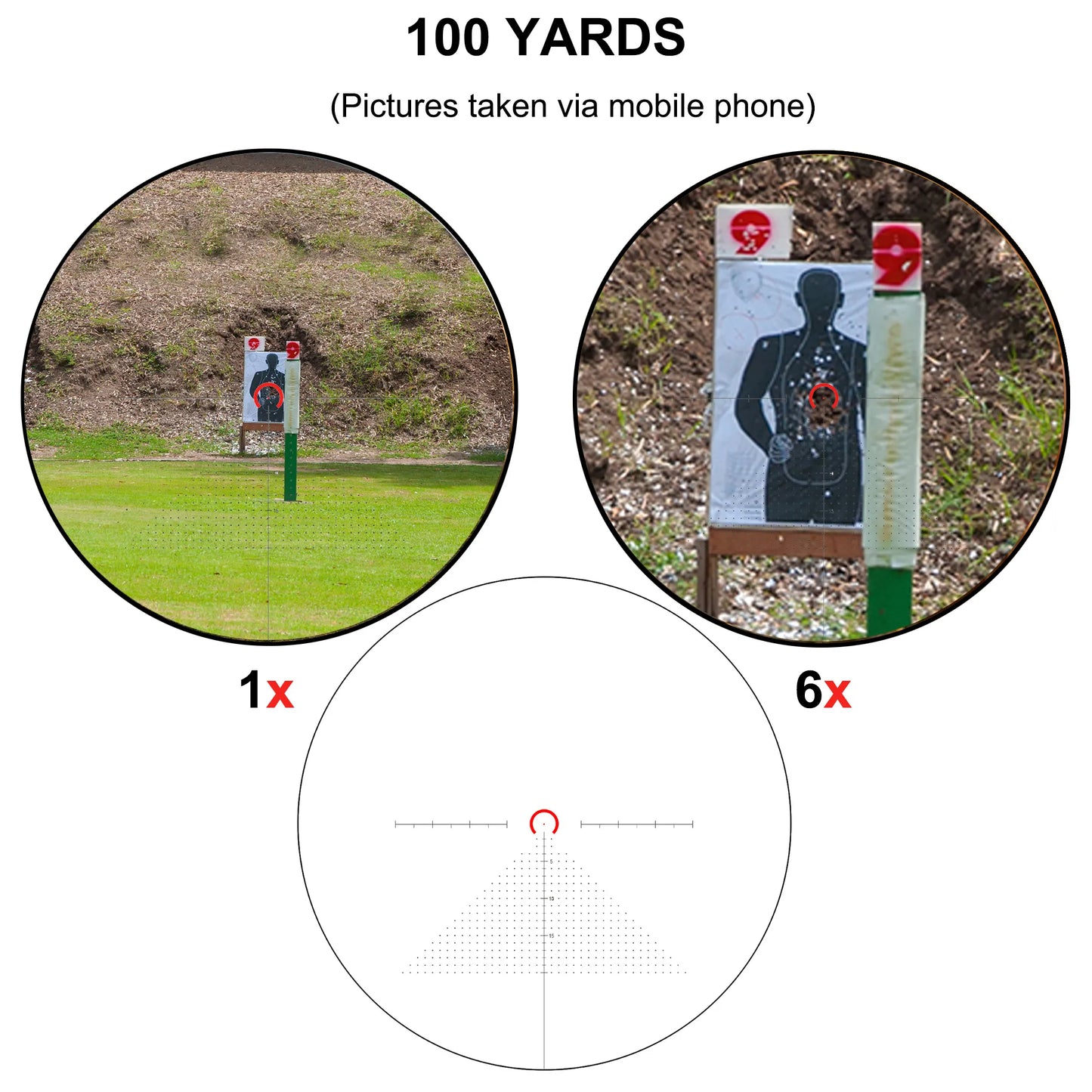 VictOptics S6 1-6x24 SFP LPVO Riflescope