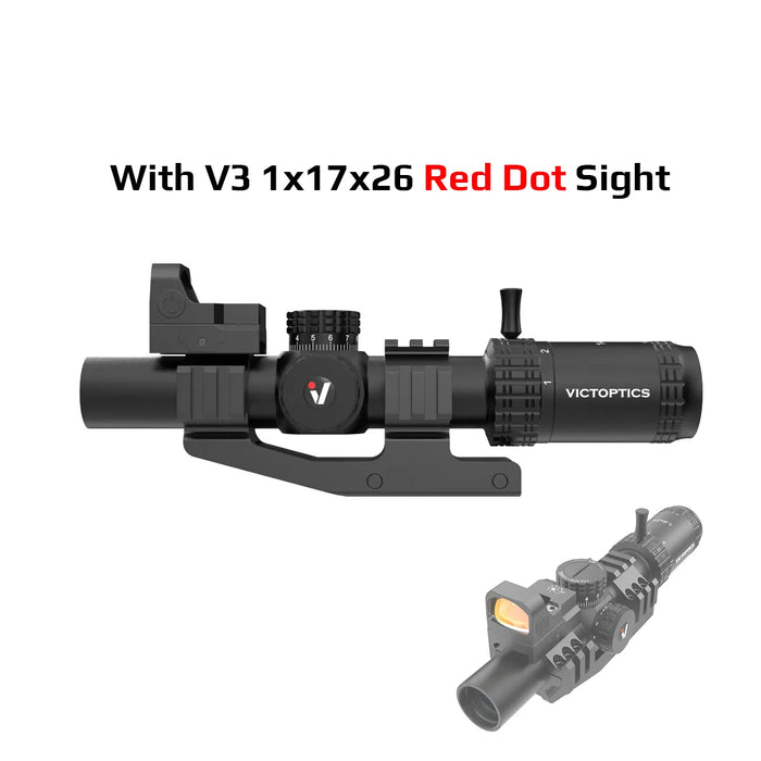 VictOptics S6 1-6x24 SFP LPVO Riflescope — Tactical Gear Direct