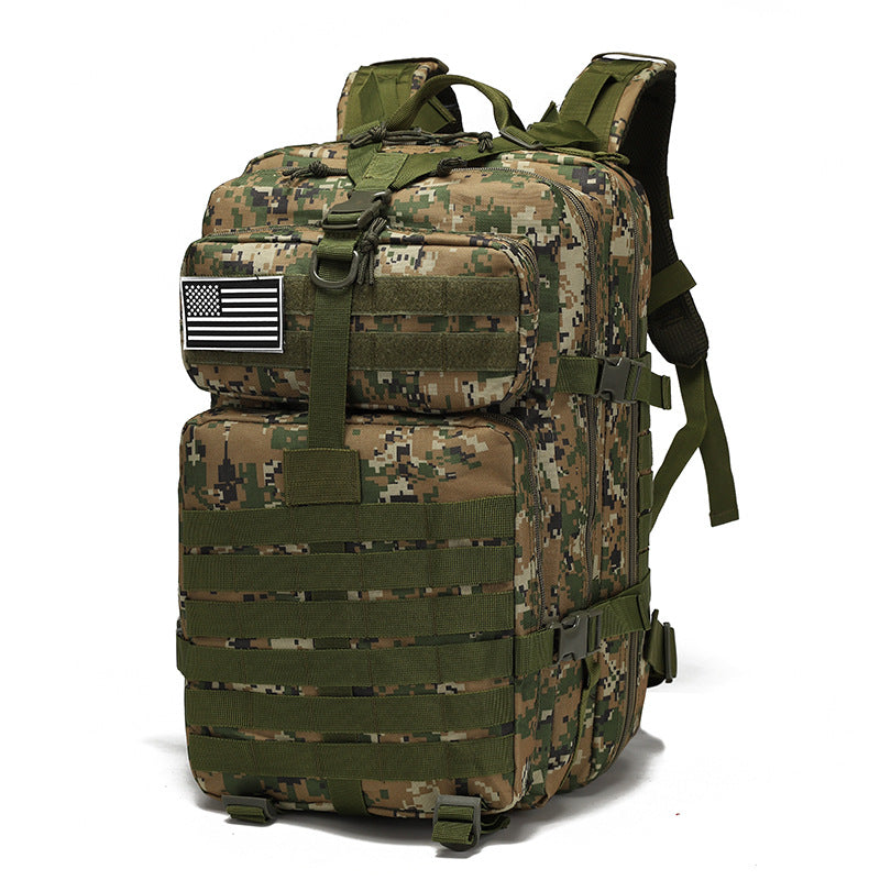 High-Quality Military Outdoor Tactical 45L Backpack.