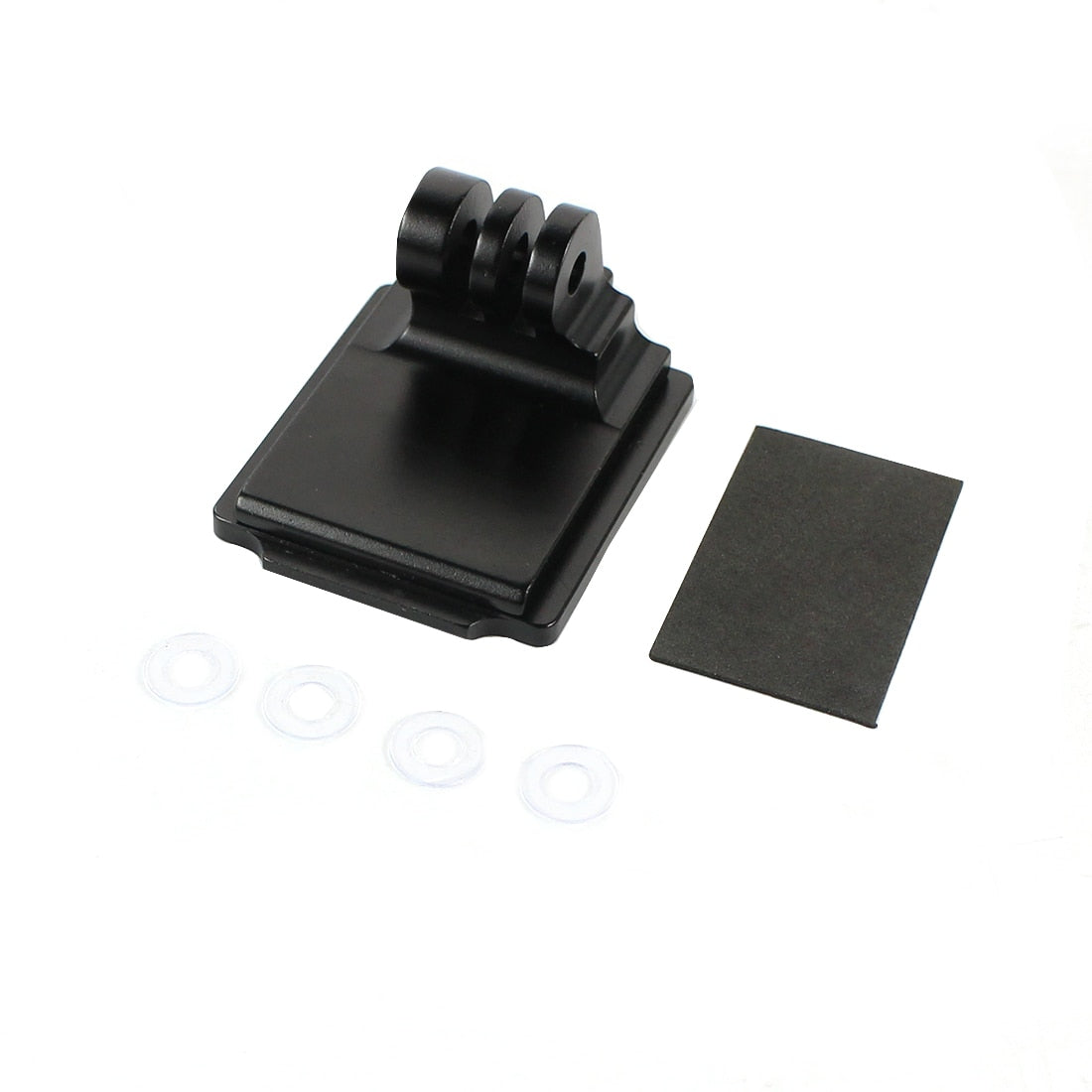 Aluminium Action Camera Helmet Adapter with Screw.