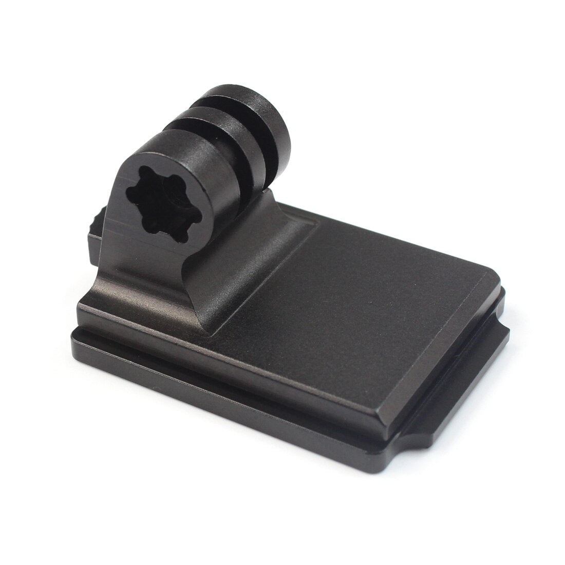 Aluminium Action Camera Helmet Adapter with Screw.