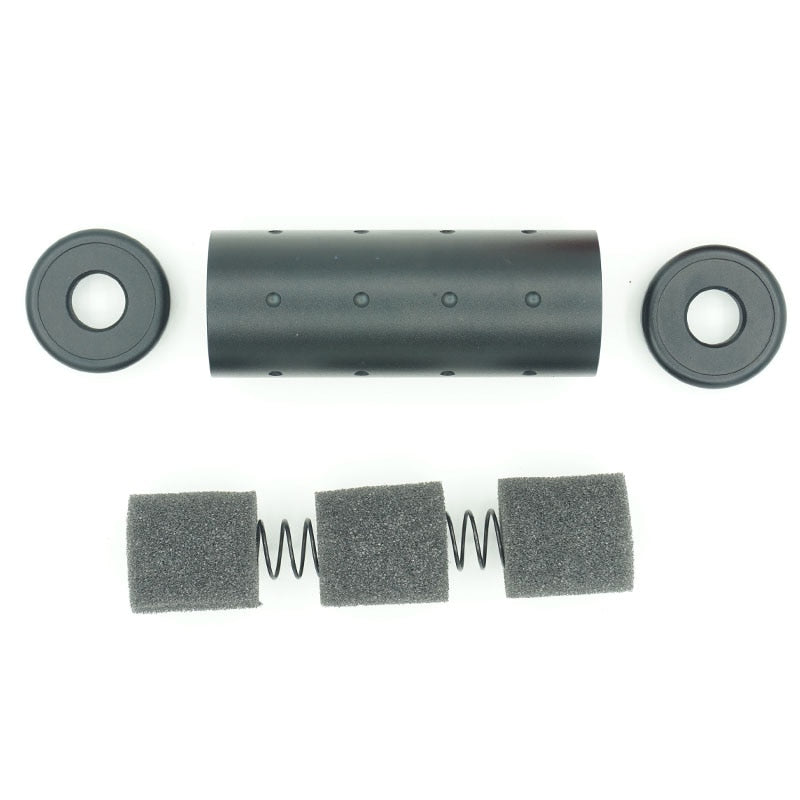 Tactical Airsoft Flash Hider/Suppressor 99mm/109mm with Foam 14mm CCW.