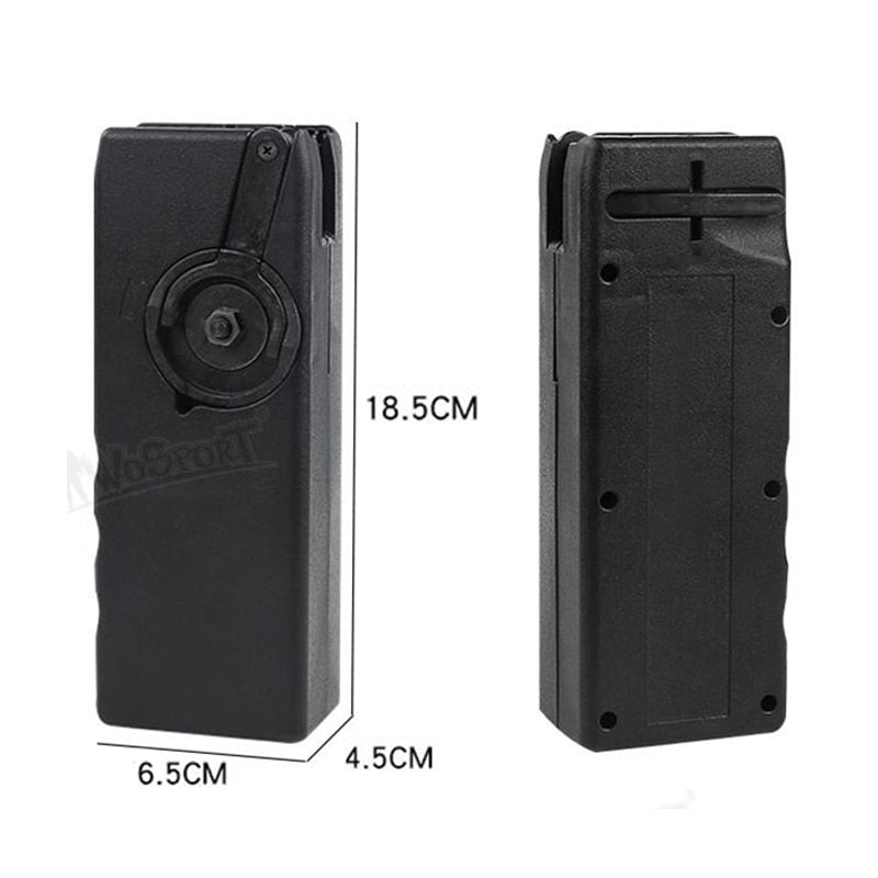 BB Hand Crank Speed Loader 1000 Round Capacity For M4/AK/G36/Hi-CAPA/MP5 - Tactical Gear Direct