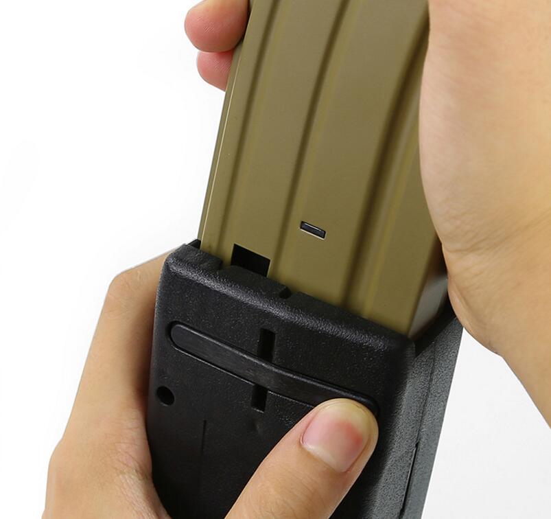 BB Hand Crank Speed Loader 1000 Round Capacity For M4/AK/G36/Hi-CAPA/MP5 - Tactical Gear Direct